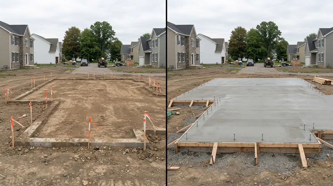 New Construction Slab Guide: What Syracuse Homebuyers Should Know Before Closing